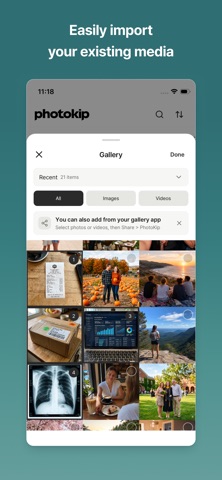 PhotoKip - Work Photo Camera screenshot