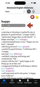 Advanced English Dictionary screenshot #2 for iPhone