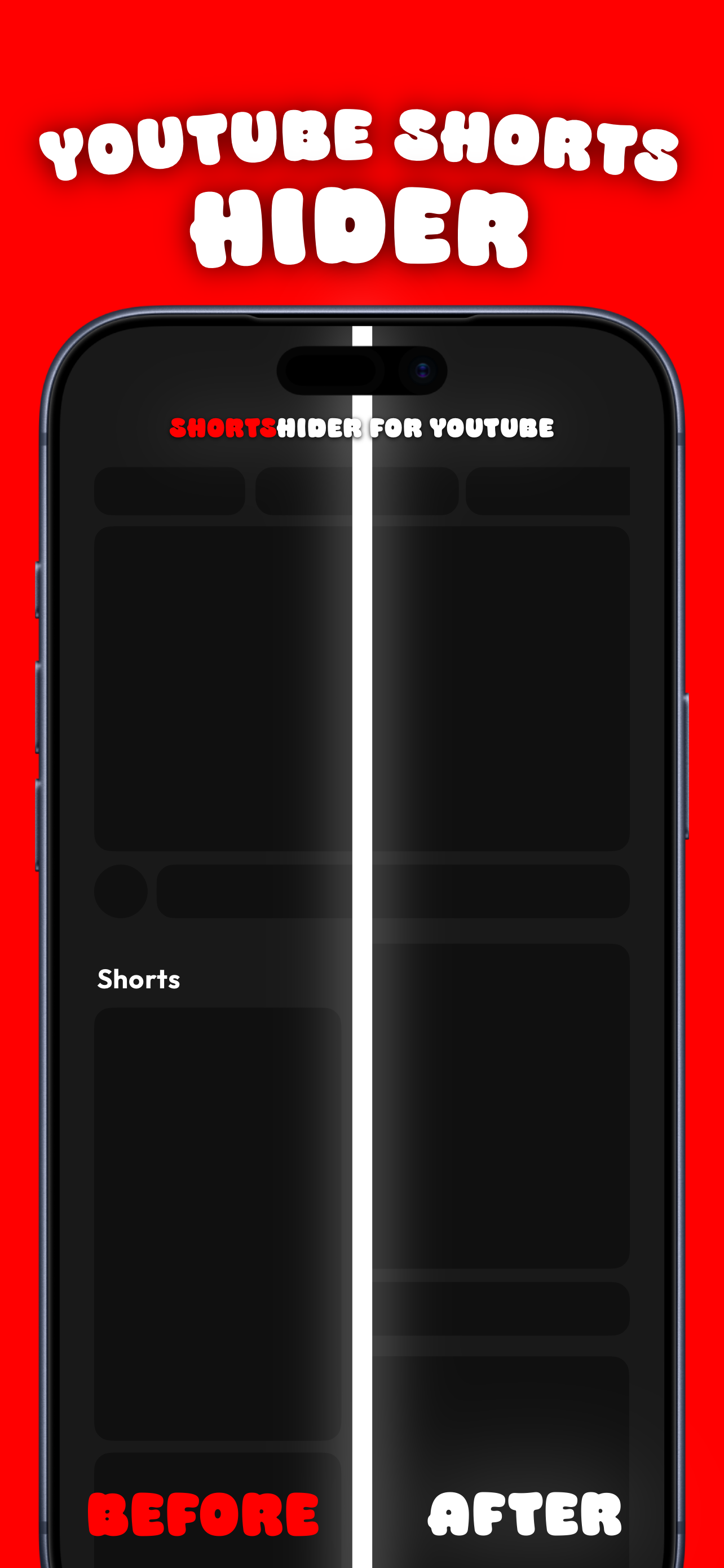HideShorts for YouTube