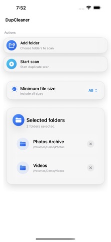 DupCleaner screenshot
