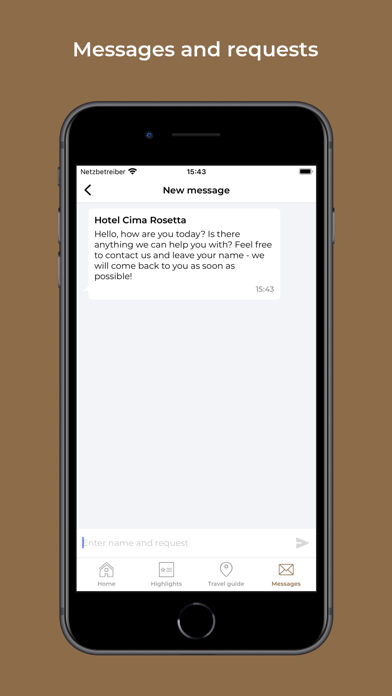 Hotel Cima Rosetta Screenshot