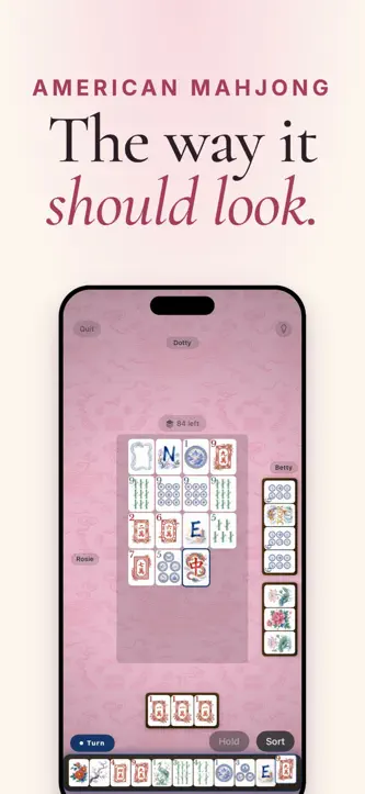 Mahj Parlour: American Mahjong screenshot 1
