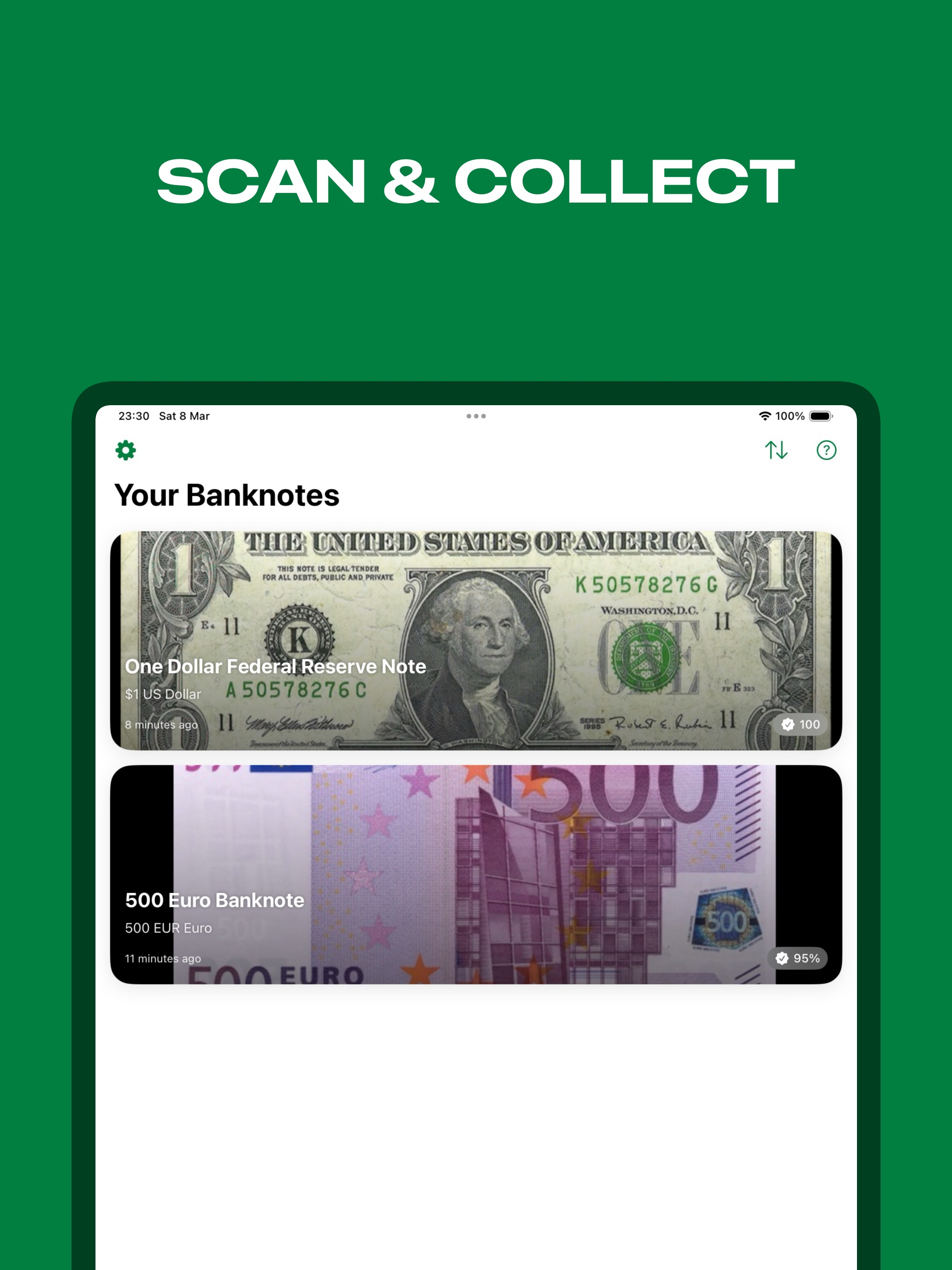Dollar Bill Scanner - Money
