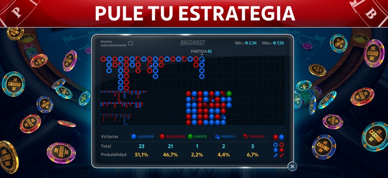 Bacará online: Baccarist screenshot 4