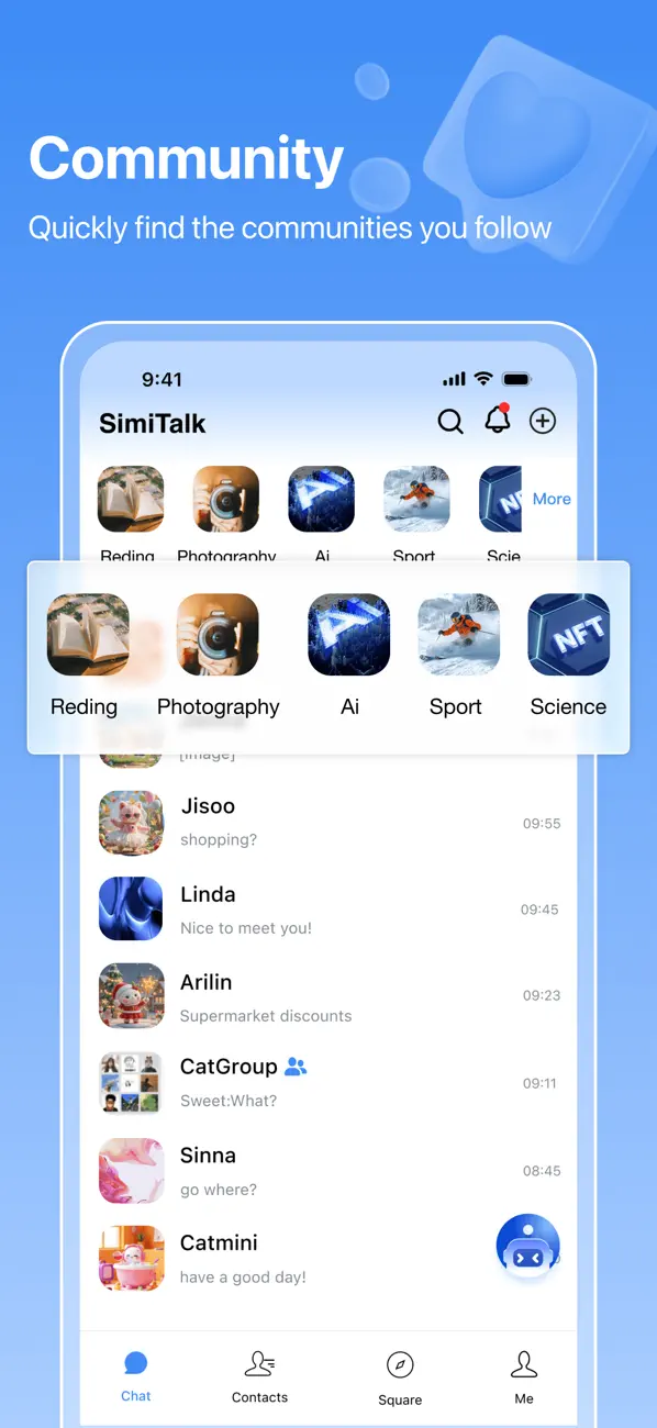 #1. SimiTalk (iOS) Por: NEXTAURA TECHNOLOGY COMPANY LIMITED