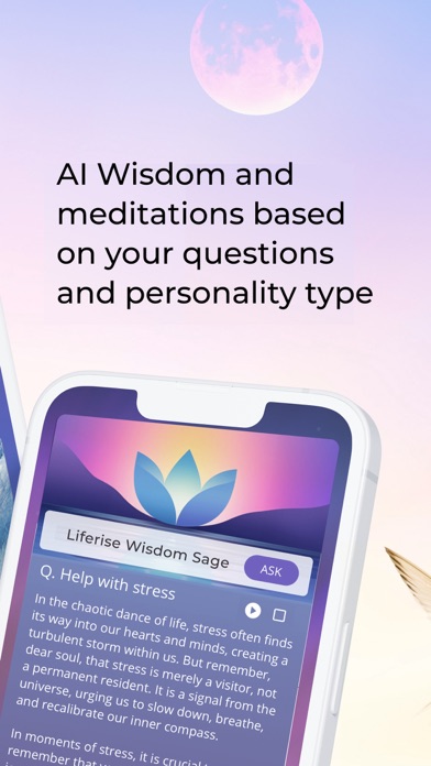 Liferise AI Mystic Mindfulness Screenshot