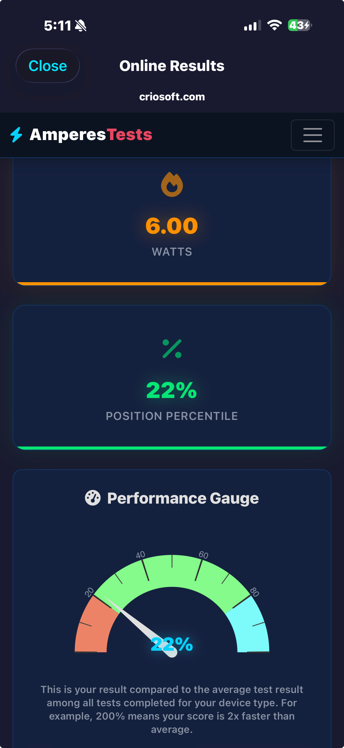 Amperes 4: Battery Charge Info screenshot 7