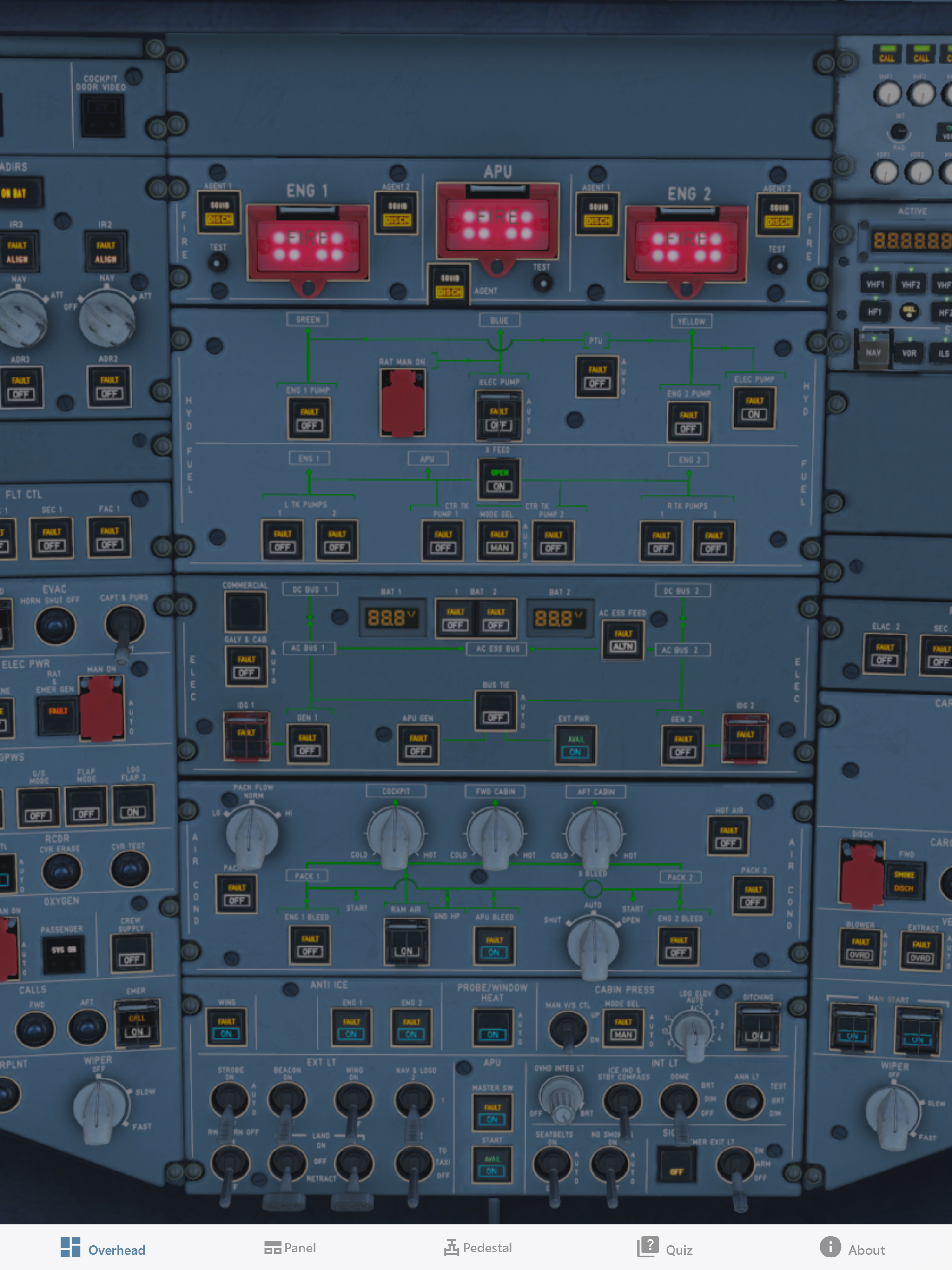 A320 Lights and Switches screenshot 5