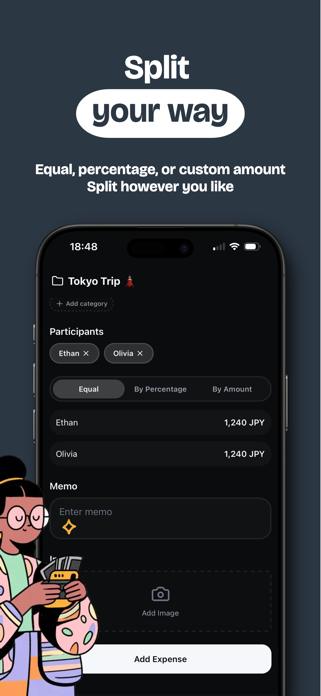 Split Bills & Expenses – Evere Screenshot 3 of 5