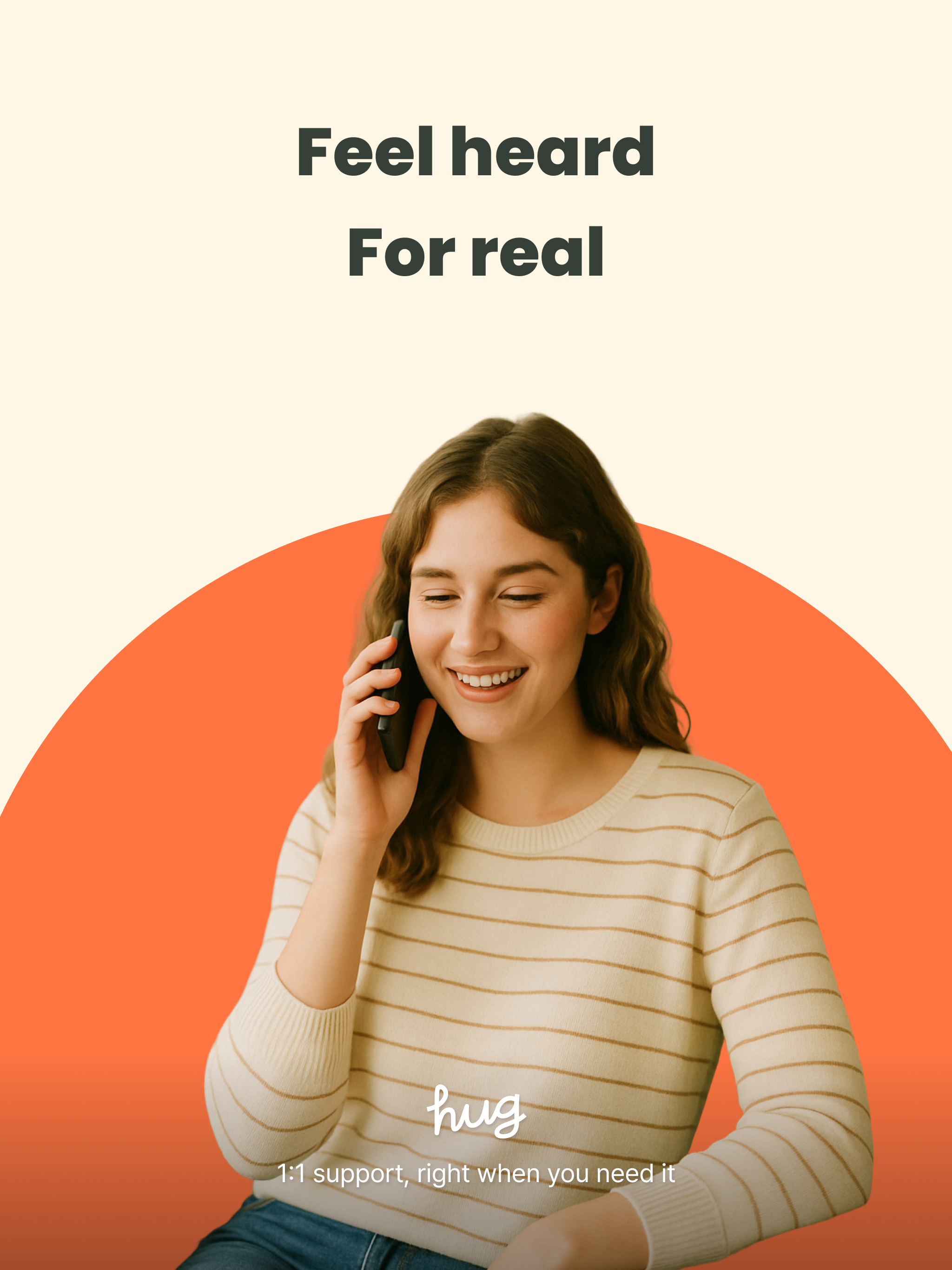 Hug - 1:1 Voice That Cares