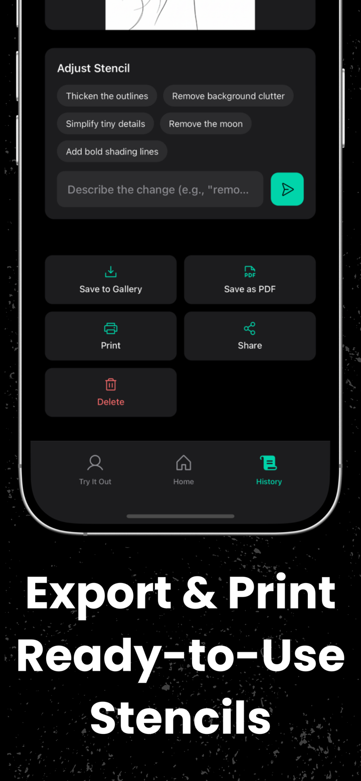 Stencify: Tattoo Stencil Maker screenshot 3