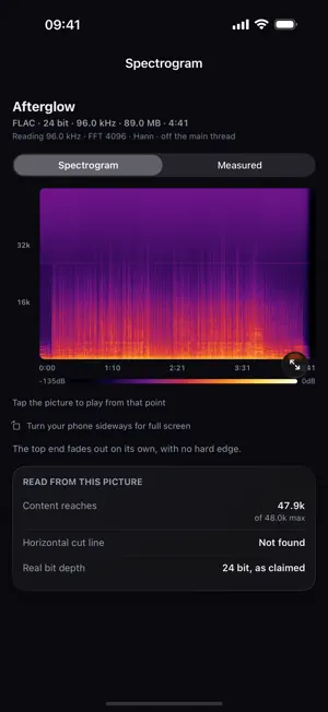 Lacquer: Hi-Res FLAC Verifier screenshot 2