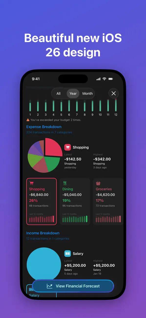 #5. Coins - Spending Tracker (iOS) Által: Yuzhou Zhu