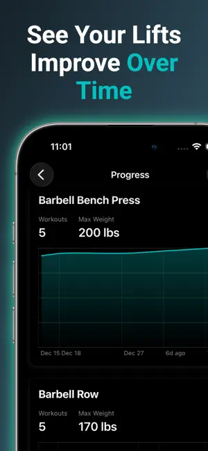 LiftLog: Gym Workout Tracker screenshot 3