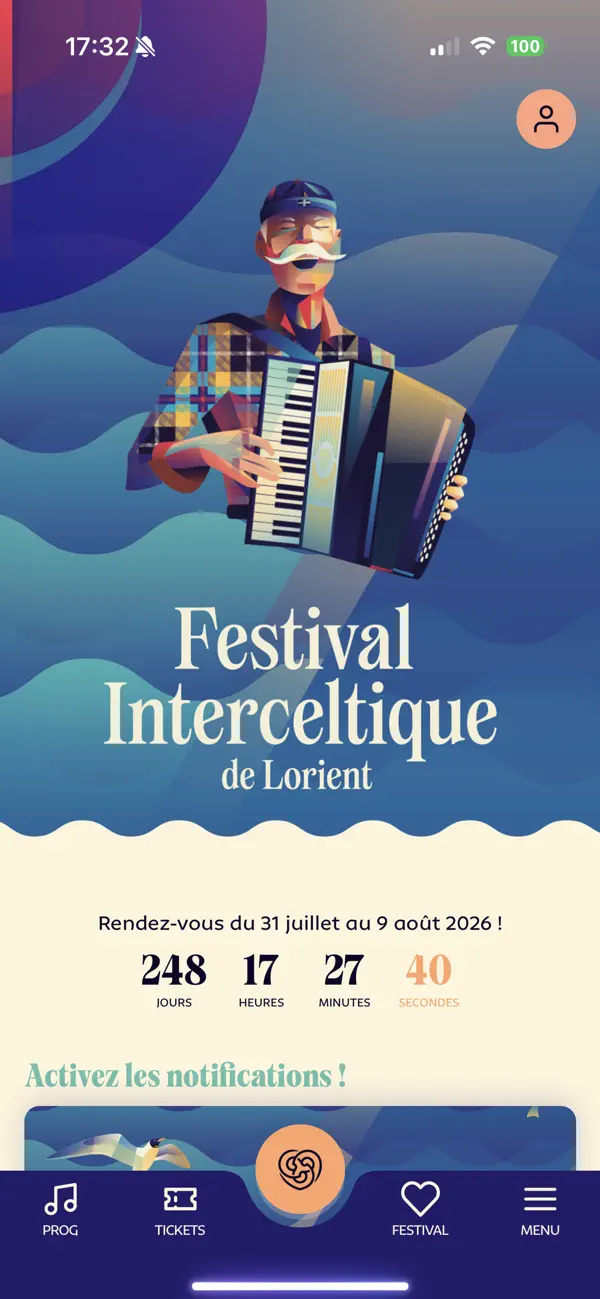 Screenshot #1 pour Festival Interceltique Lorient