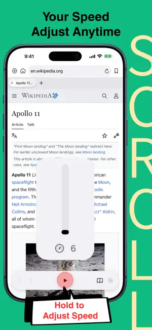 Scroll - Auto Scroll Browser screenshot 2