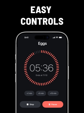 MultiTimer: Cooking & Fitness iPad screenshot