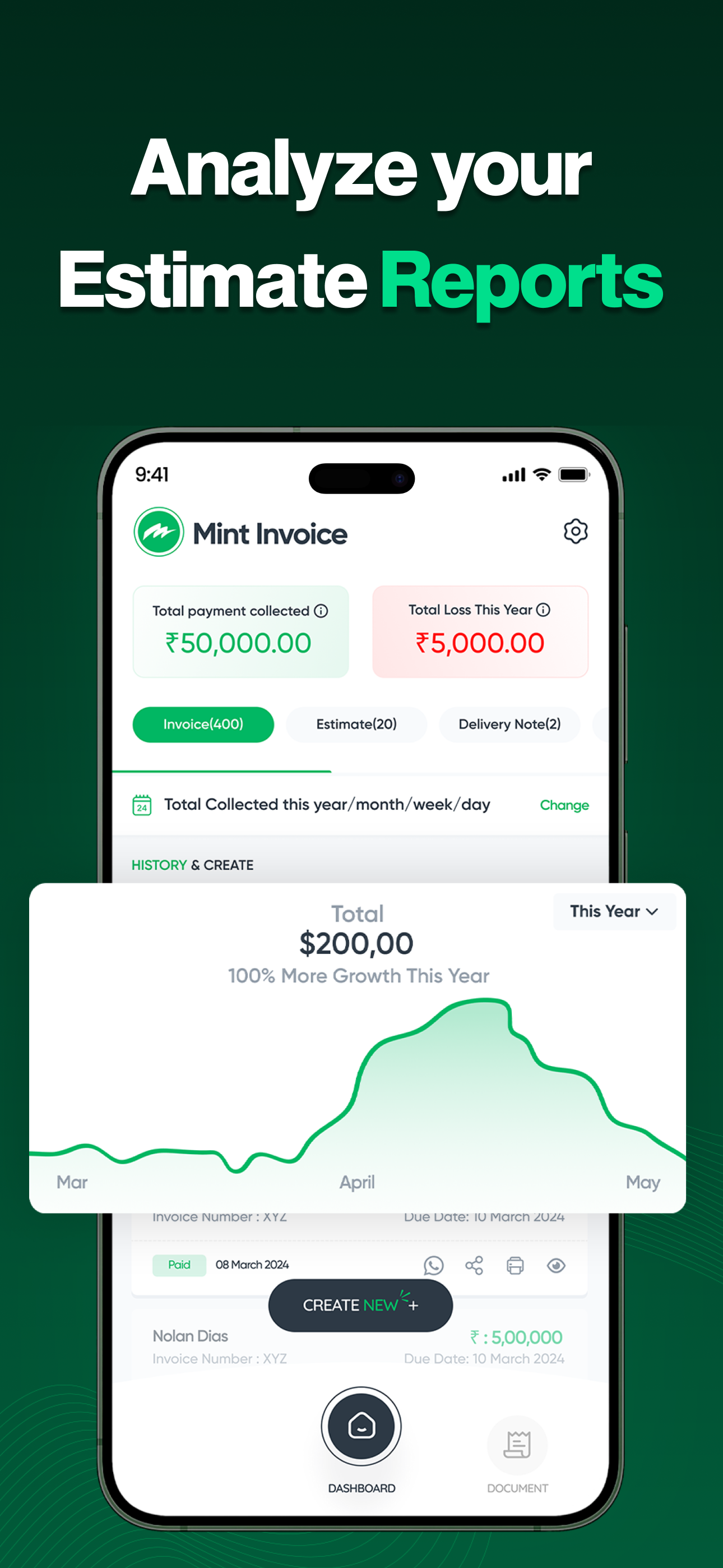 Invoice Maker - Easy Estimates screenshot 7