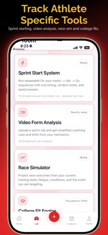 StrideOS screenshot