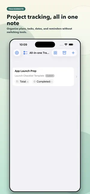Tracker Note screenshot 1