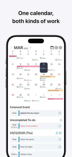 To-do Calendar screenshot 1