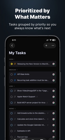 Arca: Modern Task Management Screenshot 2 of 5