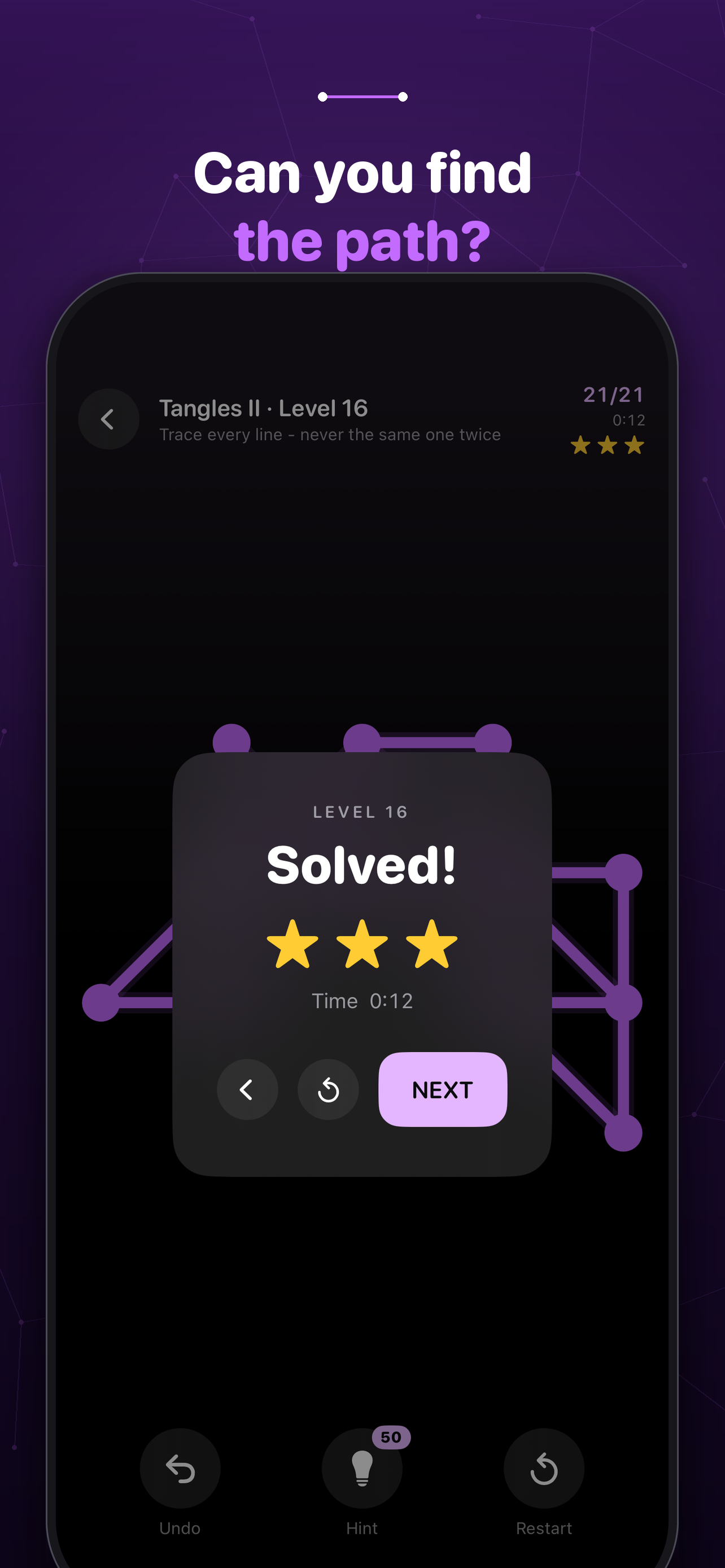LineQuest - One Line Puzzle screenshot 4
