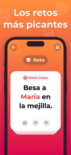 Captura de pantalla de Verdad O Reto - Juego De Beber en iPhone 5