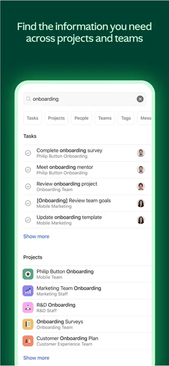 Asana: Screenshot 6 von 7