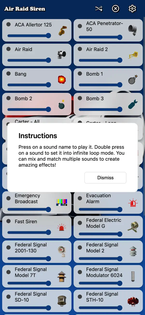 Screenshot #2 pour Air Raid Siren
