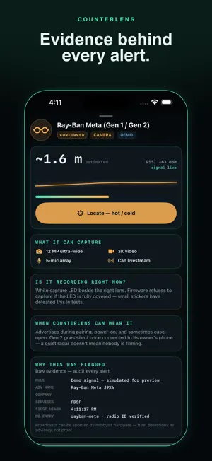Counterlens: Camera Radar screenshot 3