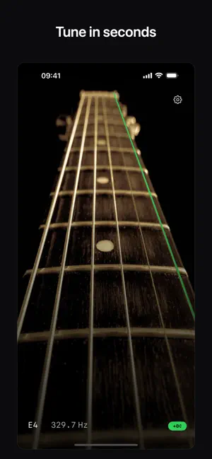 Standard Guitar Tuner screenshot 1