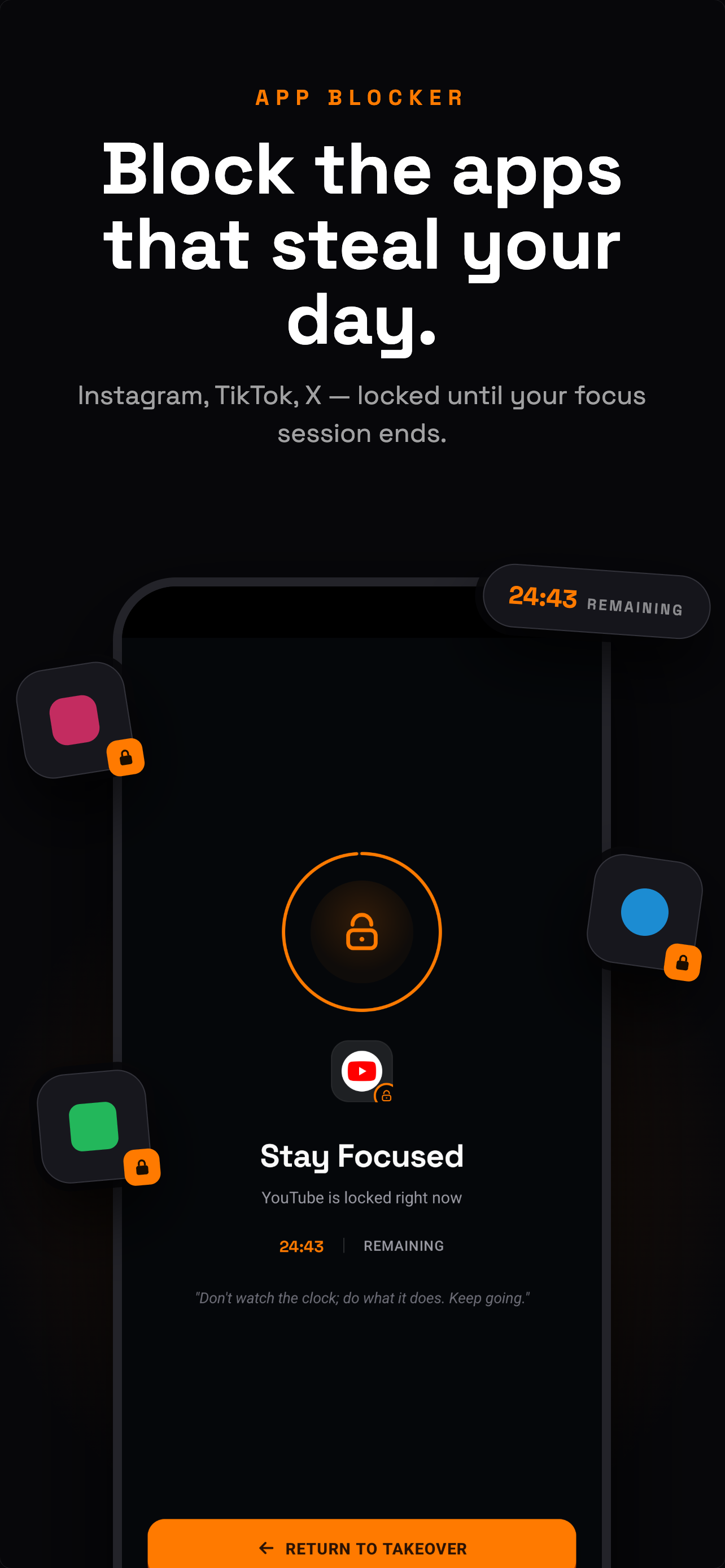 Takeover: Daily Habit Tracker screenshot 3