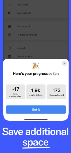 Trimbox: Email Cleaner screenshot 5