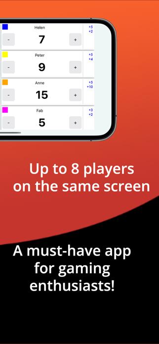 GameTally: Scoreboard Tracker Screenshot 4 of 5