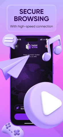 TopWall VPN - Fast & Safe Screenshot 5 of 6