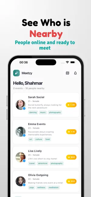 Meetzy - Events in Baku screenshot 4