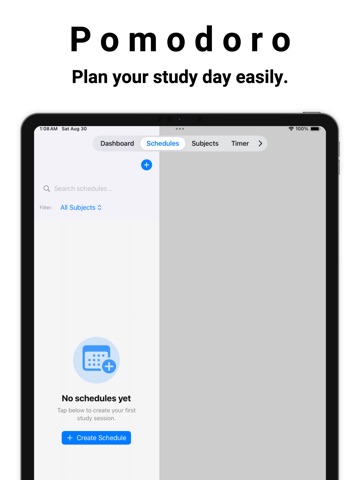 Study Planner & Focus Timer ipad screenshot 4