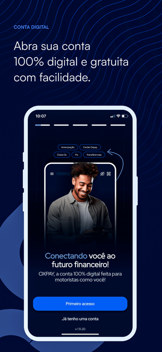 Conta oxpay Screenshot 1 of 4