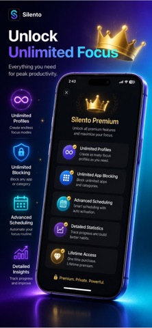 Silento: Focus & App Blocker Screenshot 7 of 7