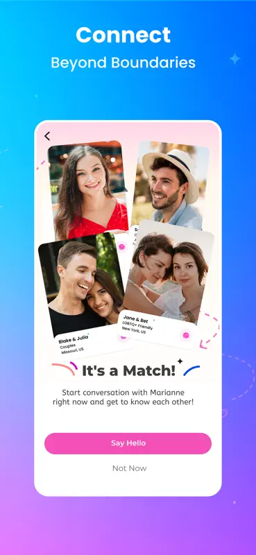 BiCupid: Date Singles, Couples screenshot 4 of 6