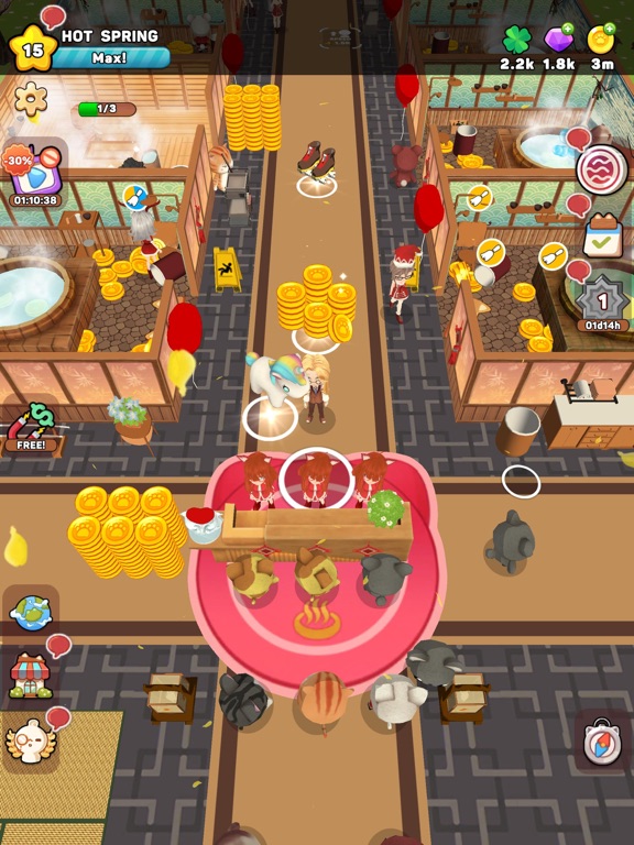 Kawaii Hot Spring: Idle Tycoon