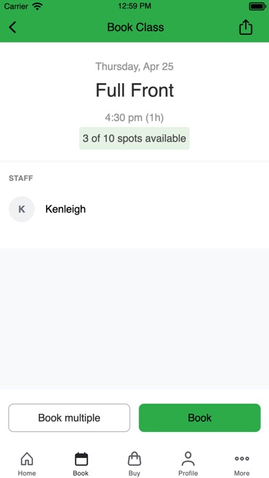 Luckey Fitness Screenshot