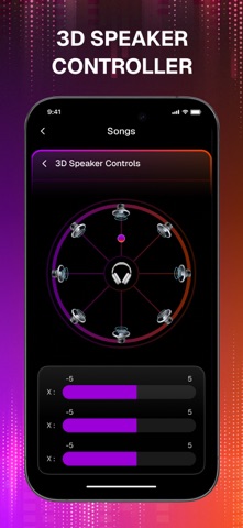 AI Volume & Music Bass Booster iPhone screenshot