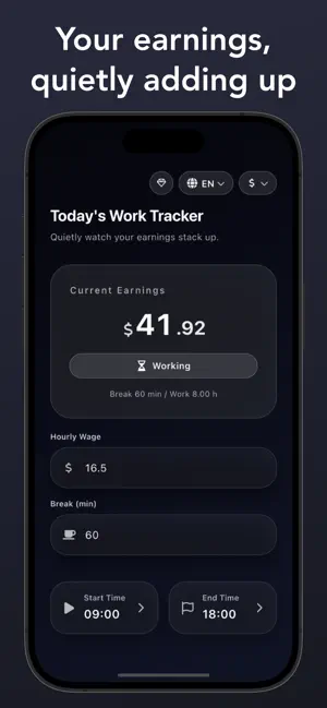 Today's Earnings screenshot 1