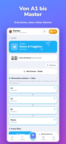 Karteo: Deutsch lernen screenshot