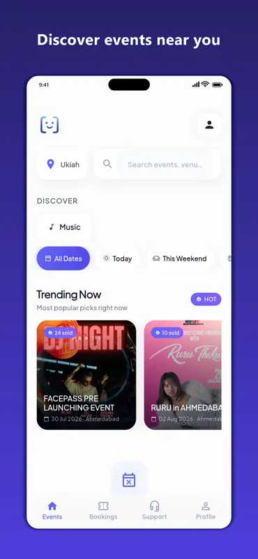 FacePass Events screenshot 3 of 4