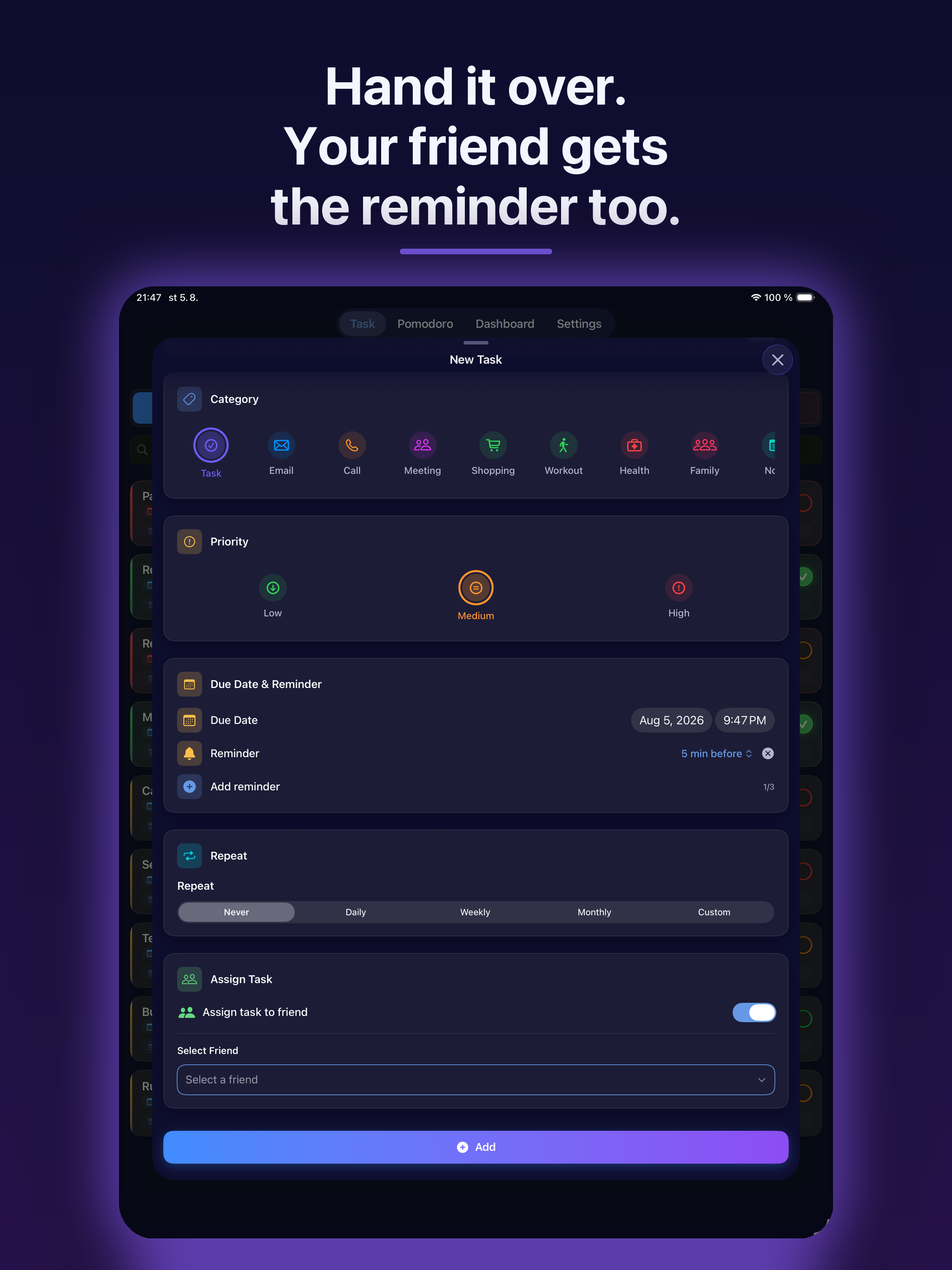 TaskFLY: AI To-Do & Planner screenshot 13