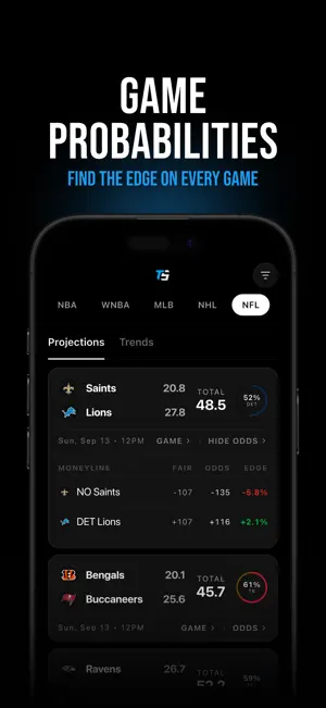 Toad Sports: Prop Pick Finder screenshot 3