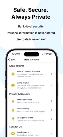 CashChat AI iPhone screenshot